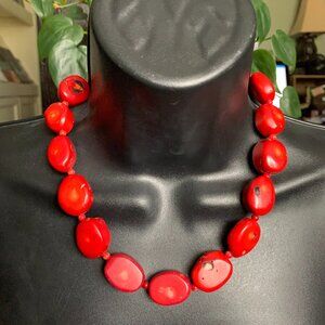 Kenneth Jay Lane Coral Necklace